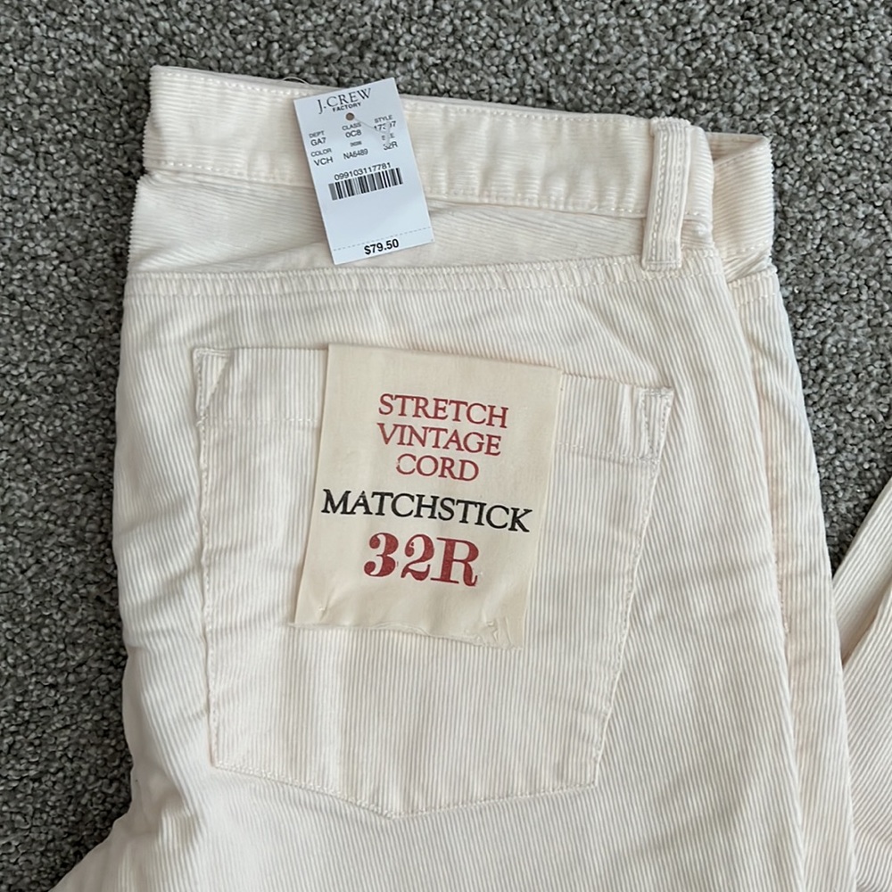 JCREW MATCHSTICK VINTAGE CORD - Picture 2 of 3